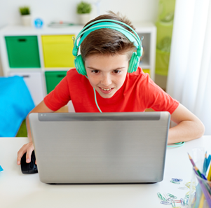 Tips on online gaming for kids.